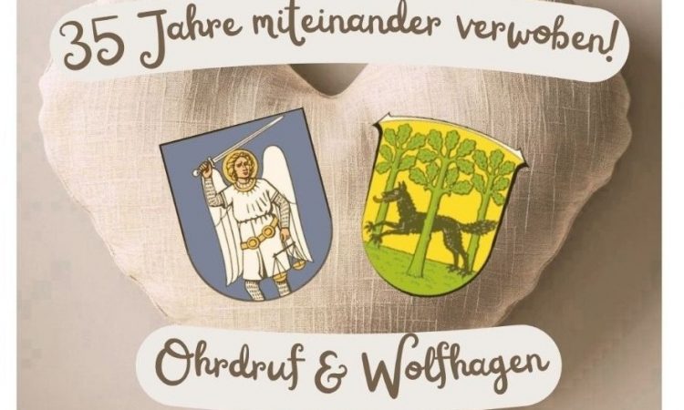35 Jahre Ohrdruf und Wolfhagen - Festakt zum Jubiläum der Städtepartnerschaft