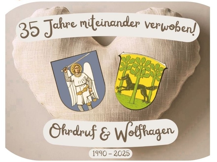 35 Jahre Ohrdruf und Wolfhagen - Festakt zum Jubiläum der Städtepartnerschaft